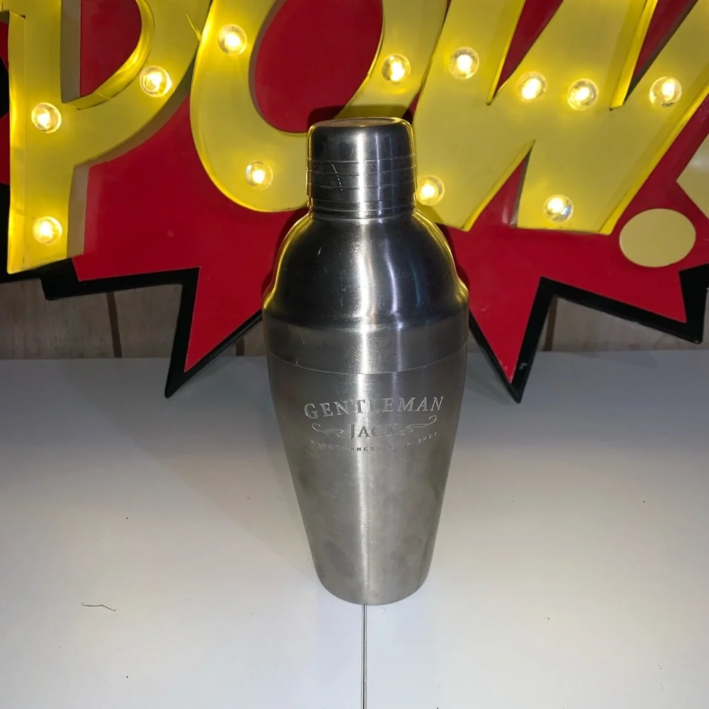 Gentleman Jack Stainless Steel Cocktail Shaker